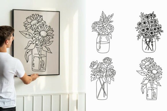 Floral Mason Jar Set SVG PNG: A Designer's Real-World Review