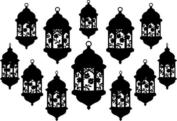 Floral Moroccan Lantern Silhouette SVG Review