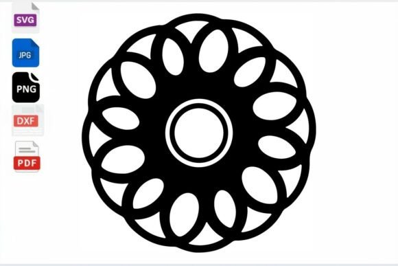 Mandala SVG Cut File Floral Design Review