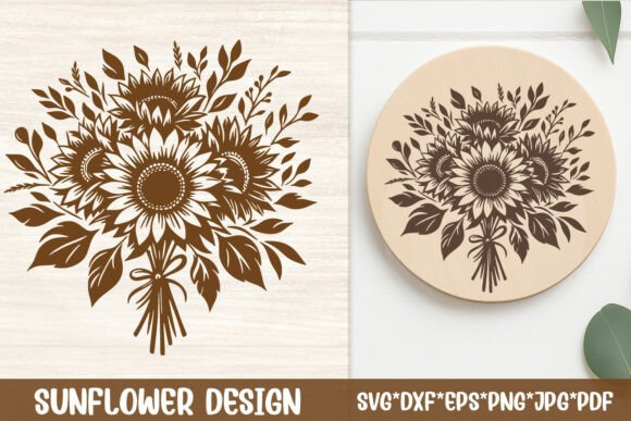 Sunflower Bouquet SVG Farmhouse Laser Review