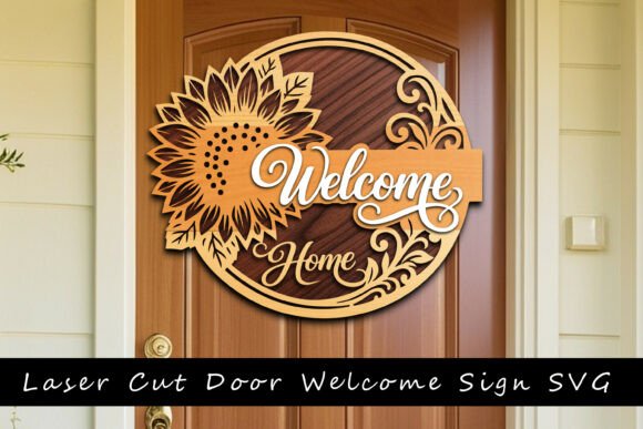 Sunflower Welcome Sign SVG: A Designer's Stitch Test